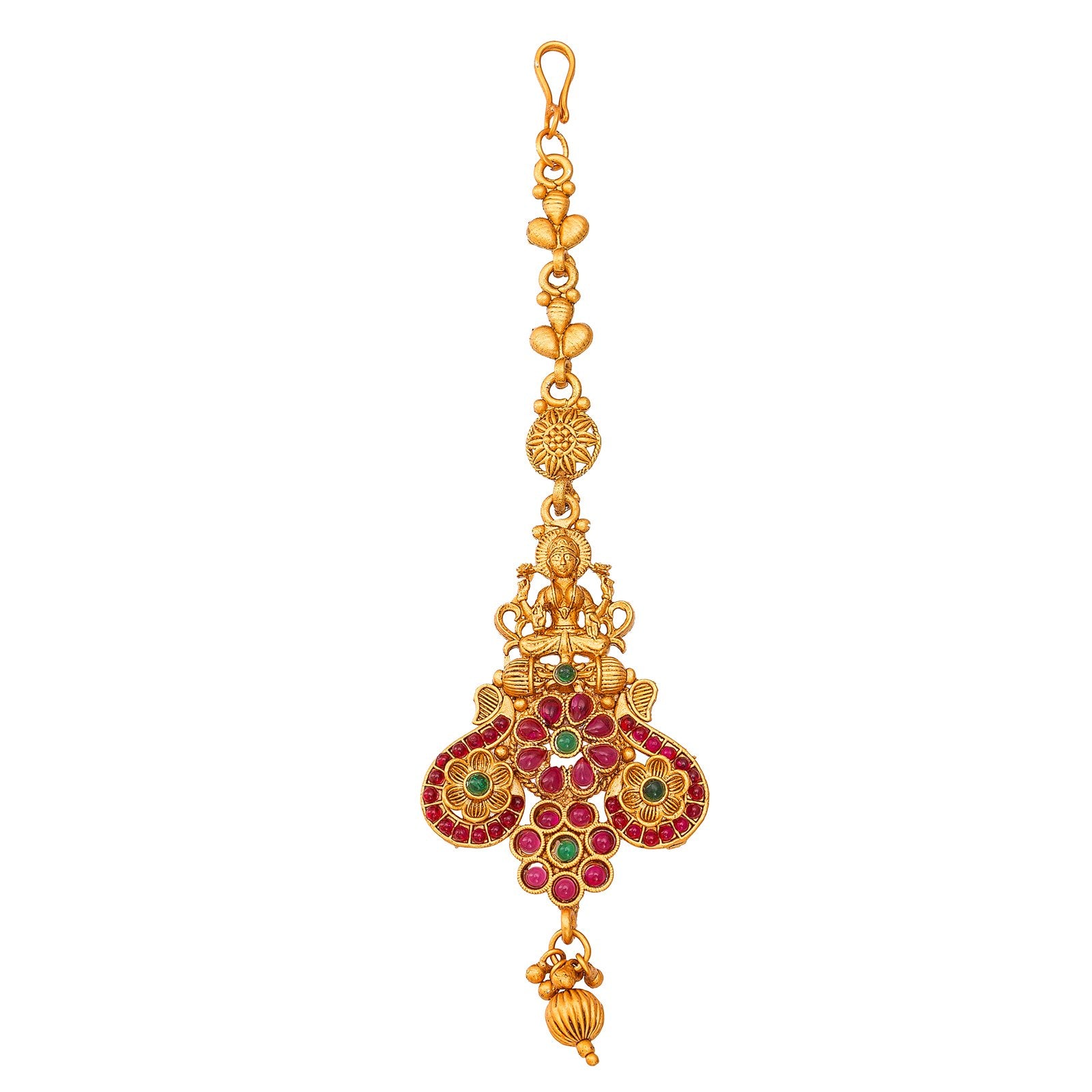 Classic Pearl Drop Mangtikka – Timeless Simplicity