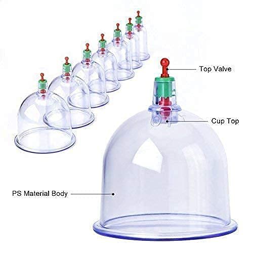 12 Cups Set for Cellulite Cupping Massager – Holistic Wellness Solution