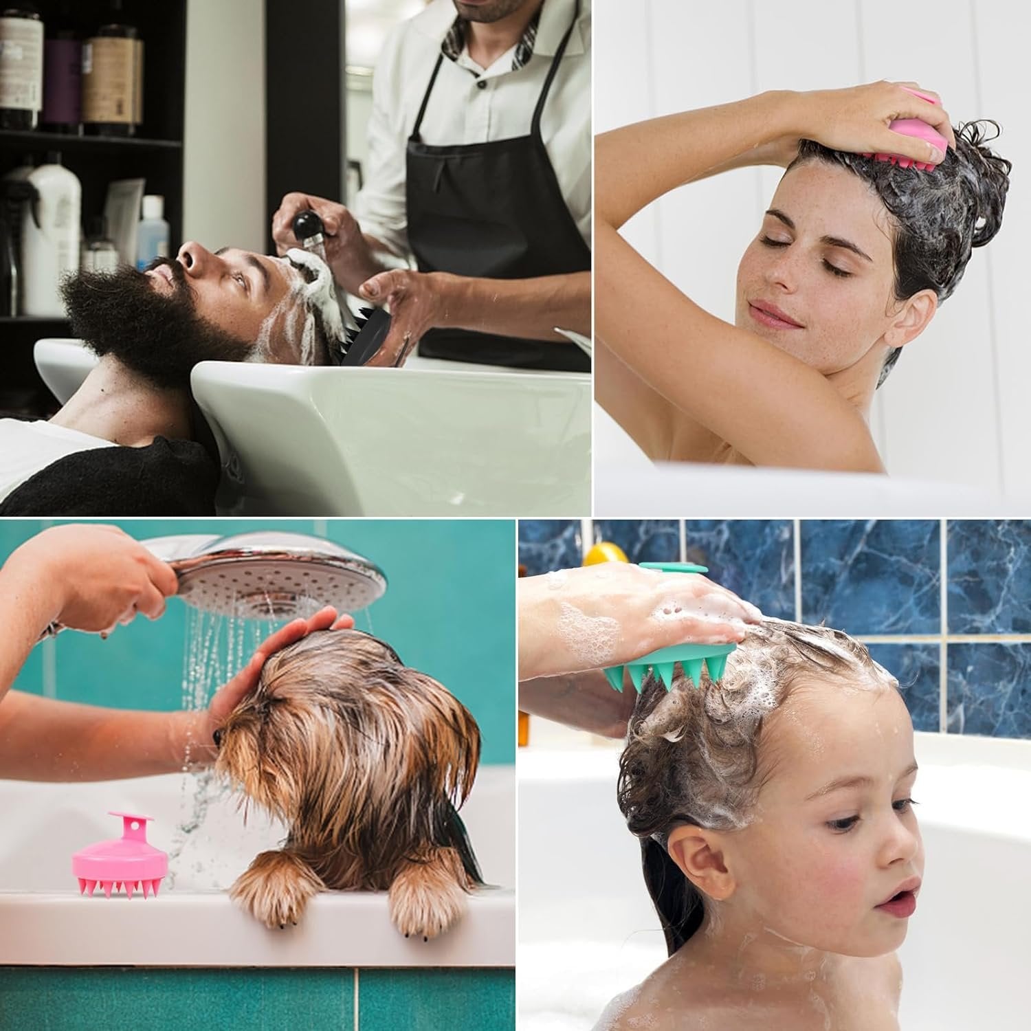 Shampoo Brush Head Massager – Scalp Care Made Simple