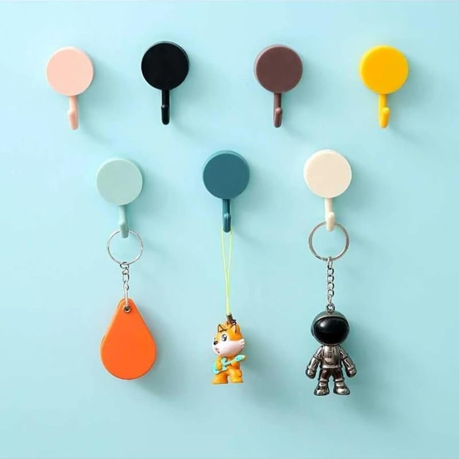 10 Pcs Round Hook – Simple and Efficient Organization