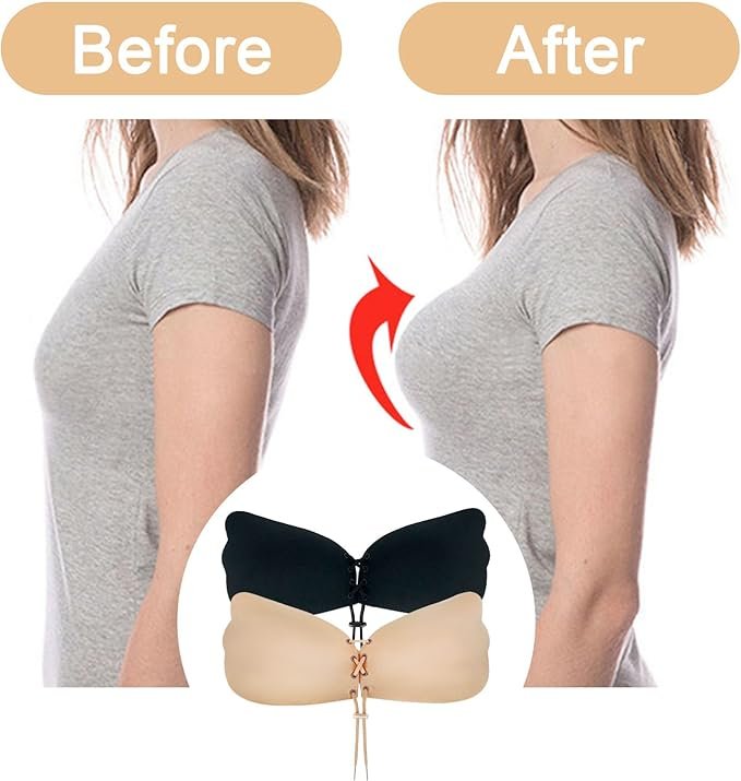 Wire-Free Stick-On Bra for Women – Confidence Without Straps