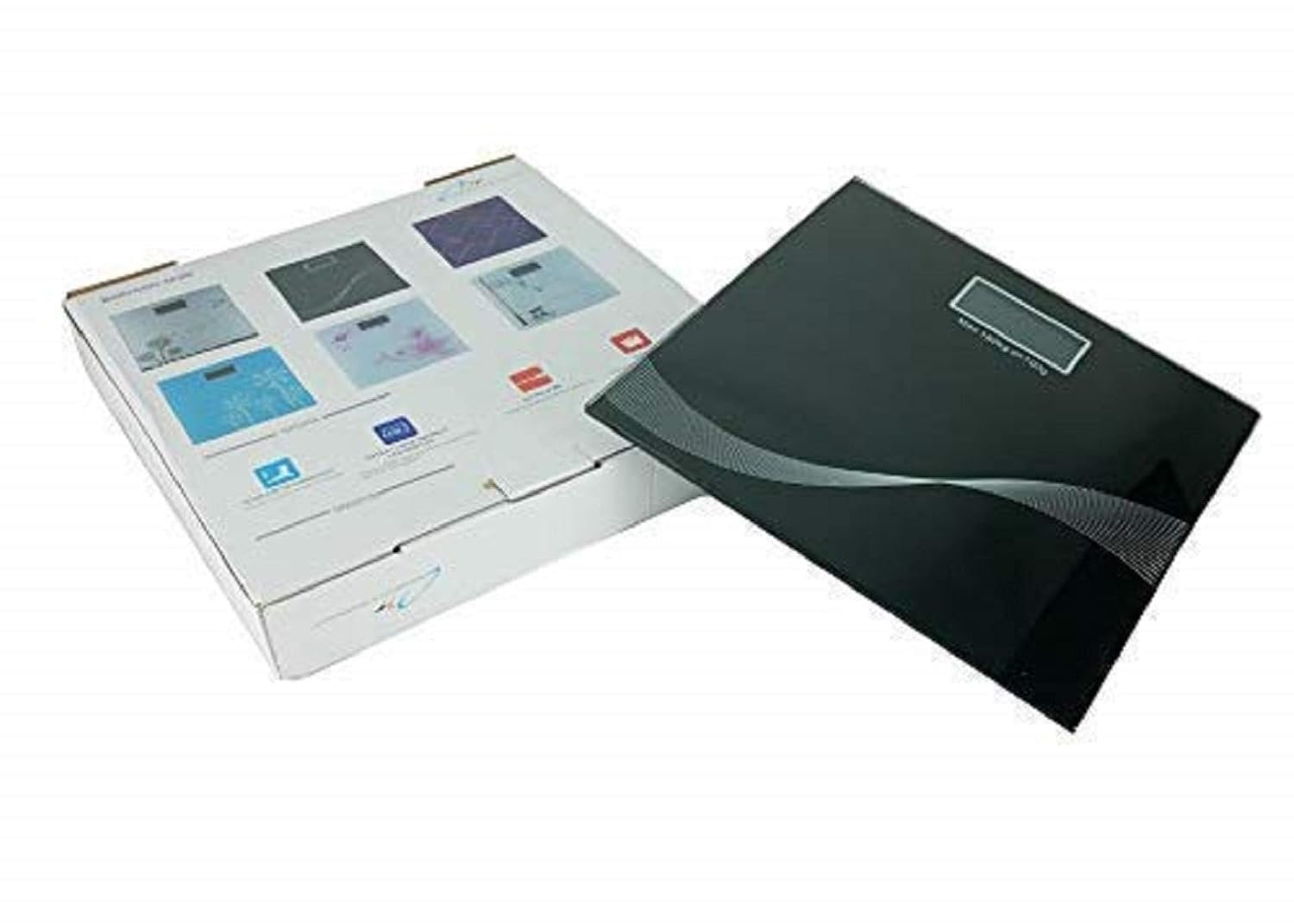 Black Bathroom Digital Scale – Precise & Modern
