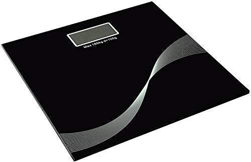 Black Bathroom Digital Scale – Precise & Modern