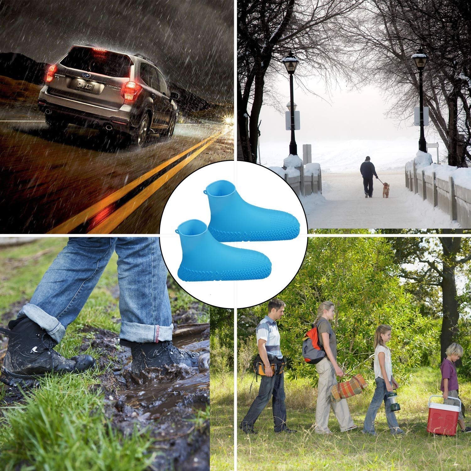 Waterproof Shoe Cover (M Size) – Keep Your Shoes Dry