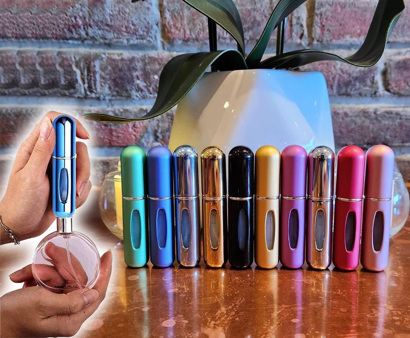 Mini Perfume Spray Bottle – Travel-Friendly Fragrance