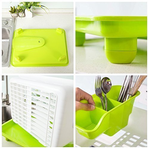 2 Tier Dish Drainer Rack – Organized Dish Drying