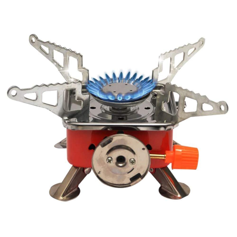 Portable Card Type Picnic Cooking Gas Stove – Compact, Lightweight, Windproof Burner for Outdoor Camping