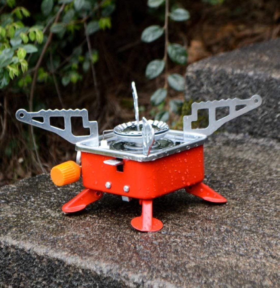 Portable Card Type Picnic Cooking Gas Stove – Compact, Lightweight, Windproof Burner for Outdoor Camping