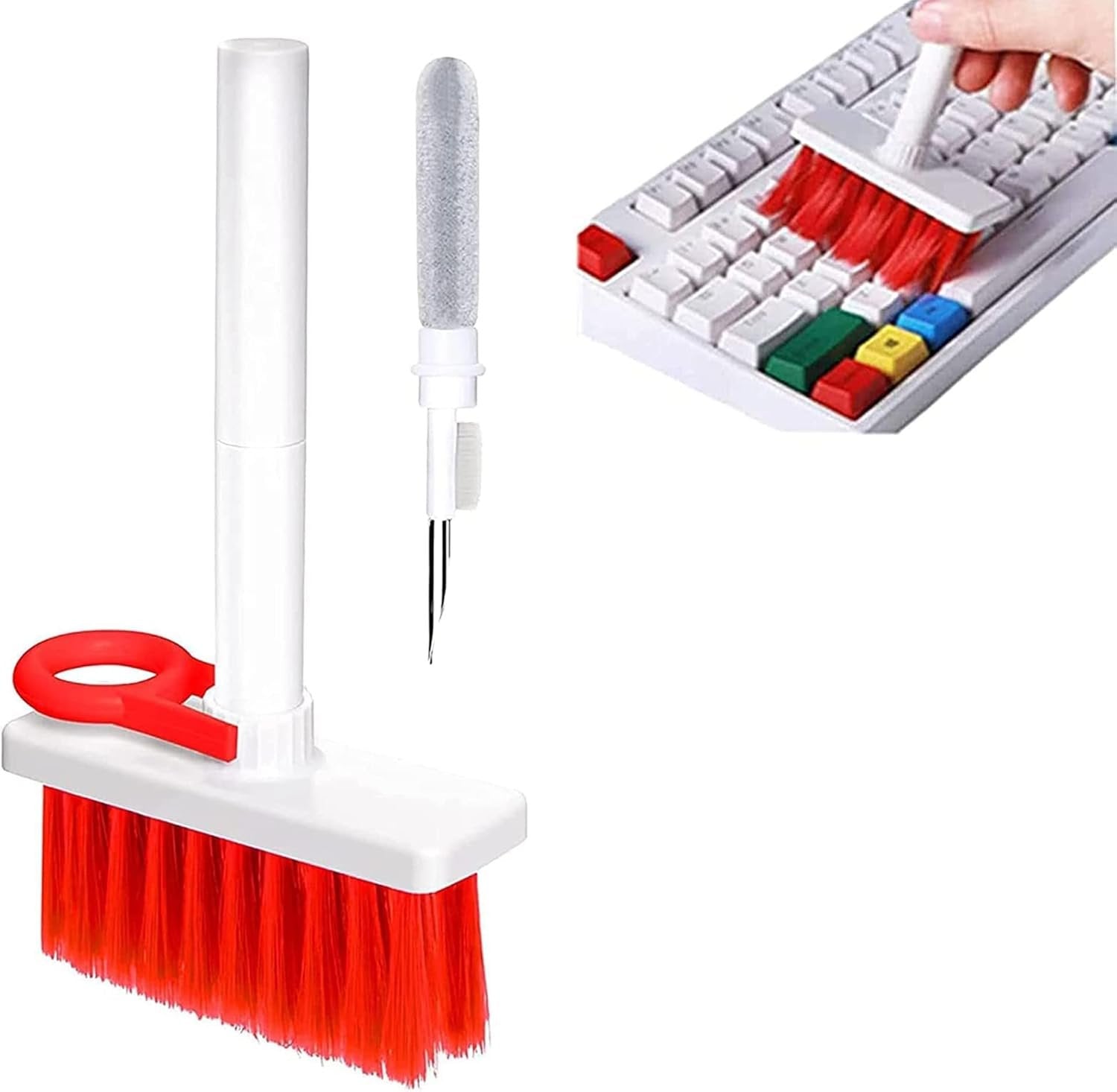 5 in 1 Keyboard Bluetooth Earbuds Cleaning Brush – All-in-One Tool for Electronics & Gadgets