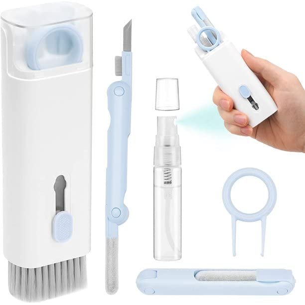 7 in 1 Electronic Keyboard Cleaner Kit – Complete Cleaning Solution for Your Keyboard & Gadgets``