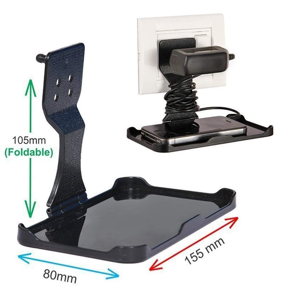 Plastic Wall Mobile Holder – Space-Saving Phone Stand for Easy Access and Storage