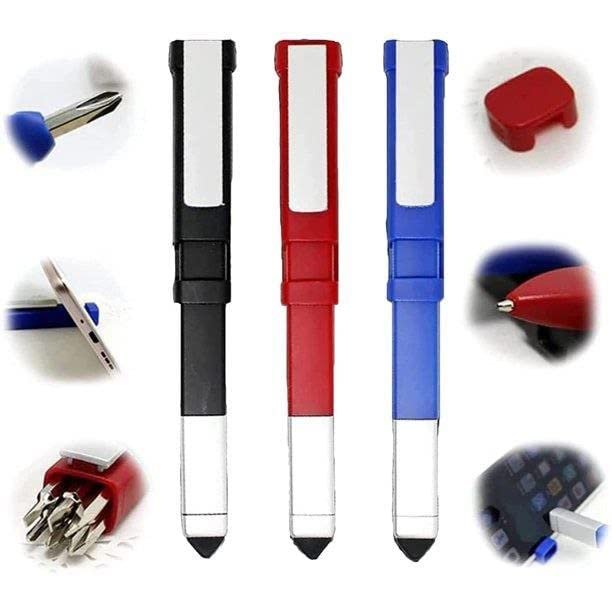 Multifunction Stylus Pen Shape Phone Holder with Screwdriver Sets – Handy Tool for Your Gadgets