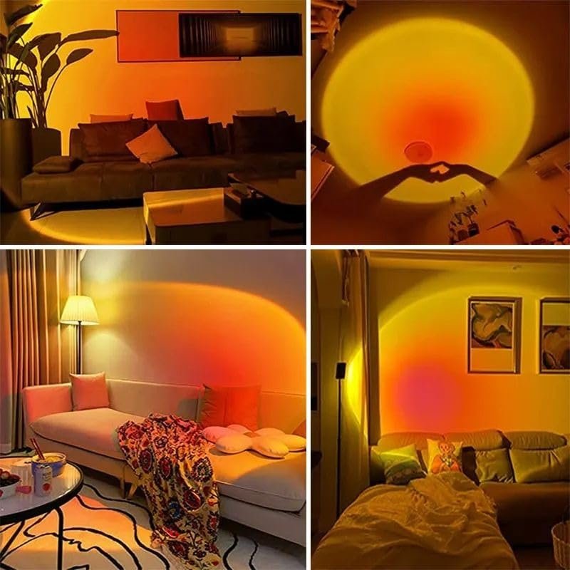 Sunset Projection Lamp – Create a Relaxing Ambience with LED Color Changing Lights