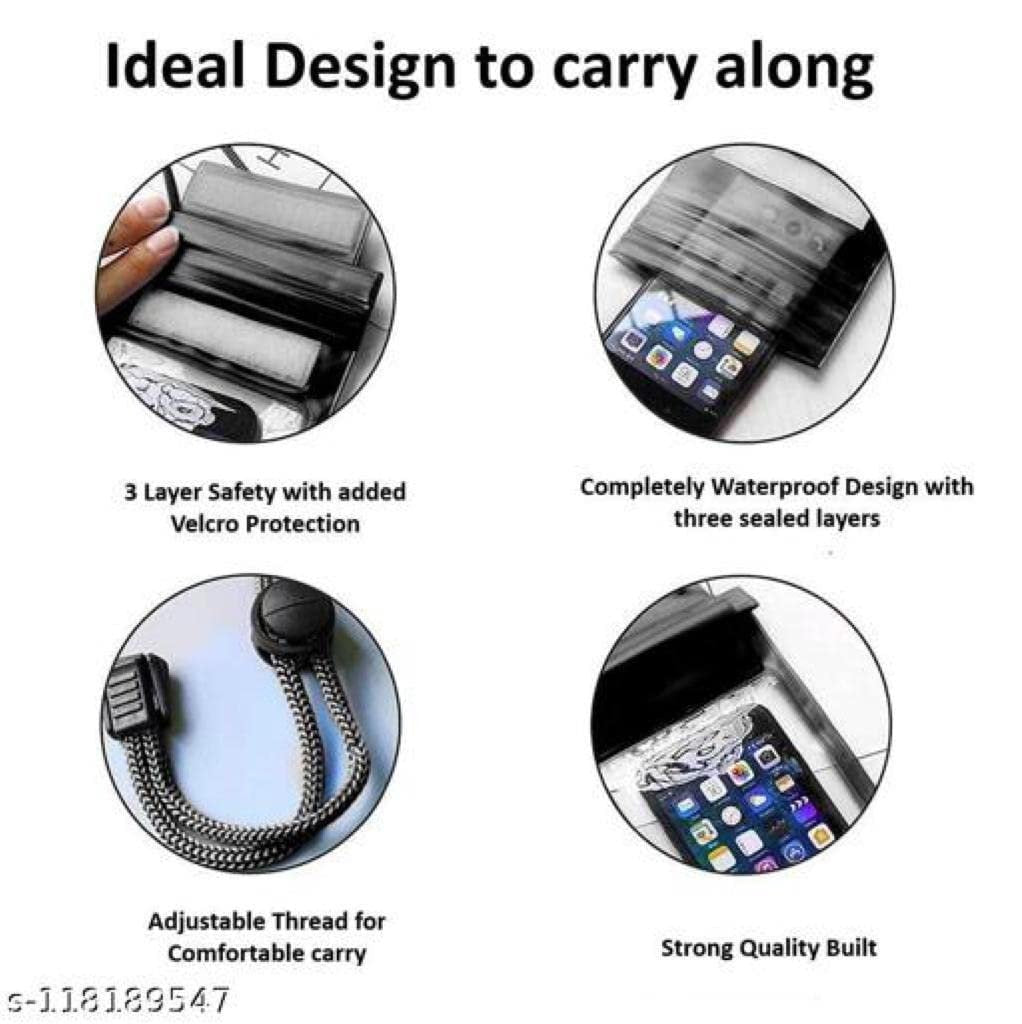 Waterproof Mobile Pouch – Universal Protection for Phones, Wallets, and Valuables