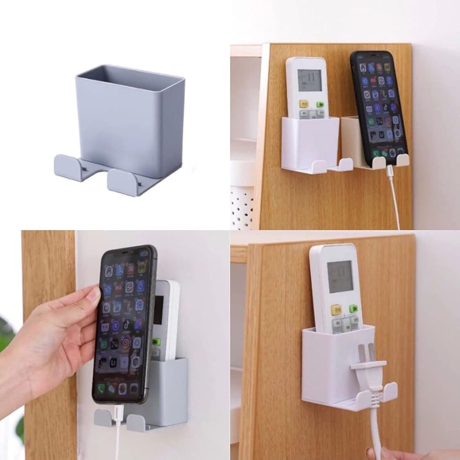 Remote Control Storage Box Holder – Organizer for TV Remotes, Game Controllers, & Small Gadgets