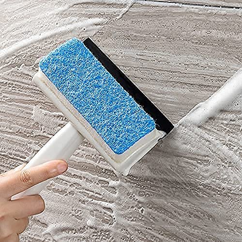 2 In 1 Glass Wiper Cleaning Brush – Window and Glass Cleaning Tool with Scraper