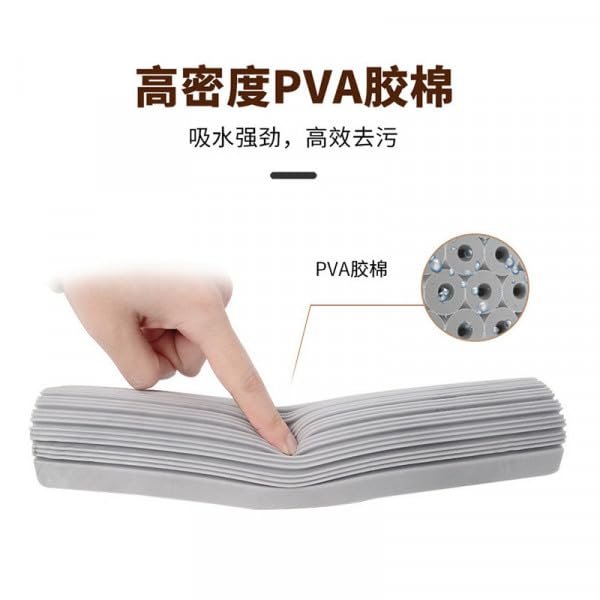 Squeeze Sponge Mop for Floor Cleaning – Self-Wringing Mop for Easy Floor Cleaning