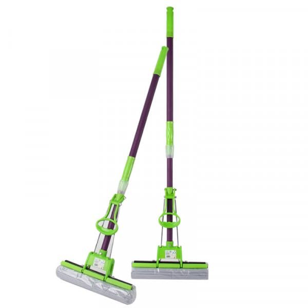 Squeeze Sponge Mop for Floor Cleaning – Self-Wringing Mop for Easy Floor Cleaning