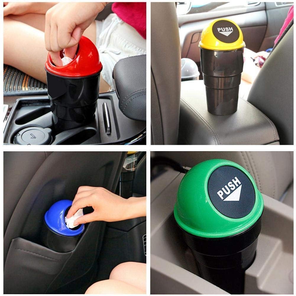 Mini Car Trash Bin – Compact Car Dustbin for Easy Waste Disposal
