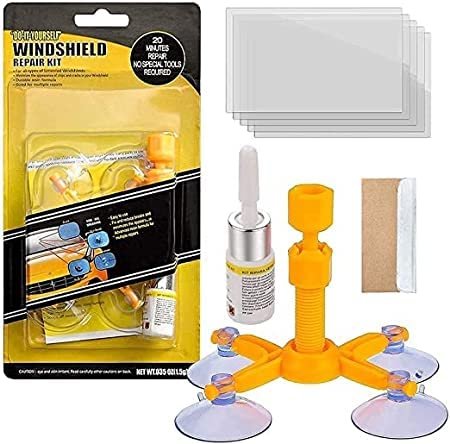 Windscreen Glass Crack Repairing Kit – Car Glass Crack & Chip Fixing Solution