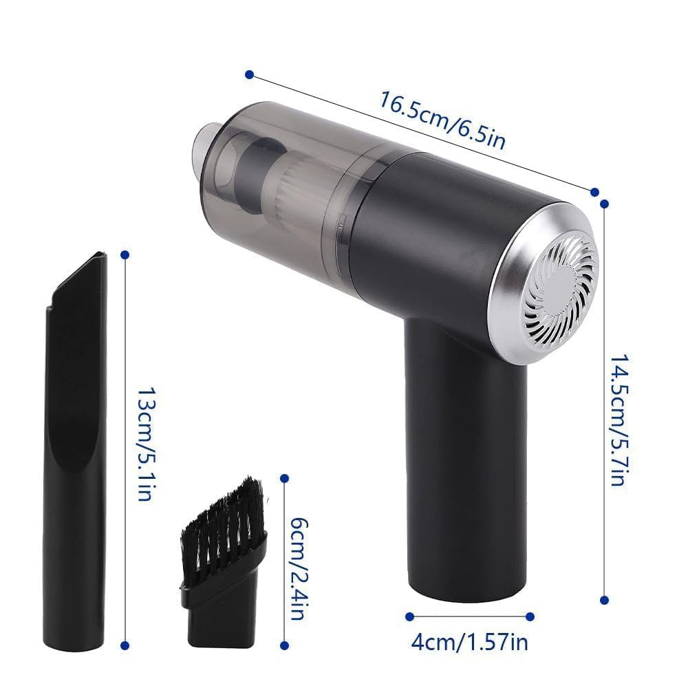 2 In 1 Car Vacuum Cleaner – Portable Handheld Car Cleaner for Home & Car Use