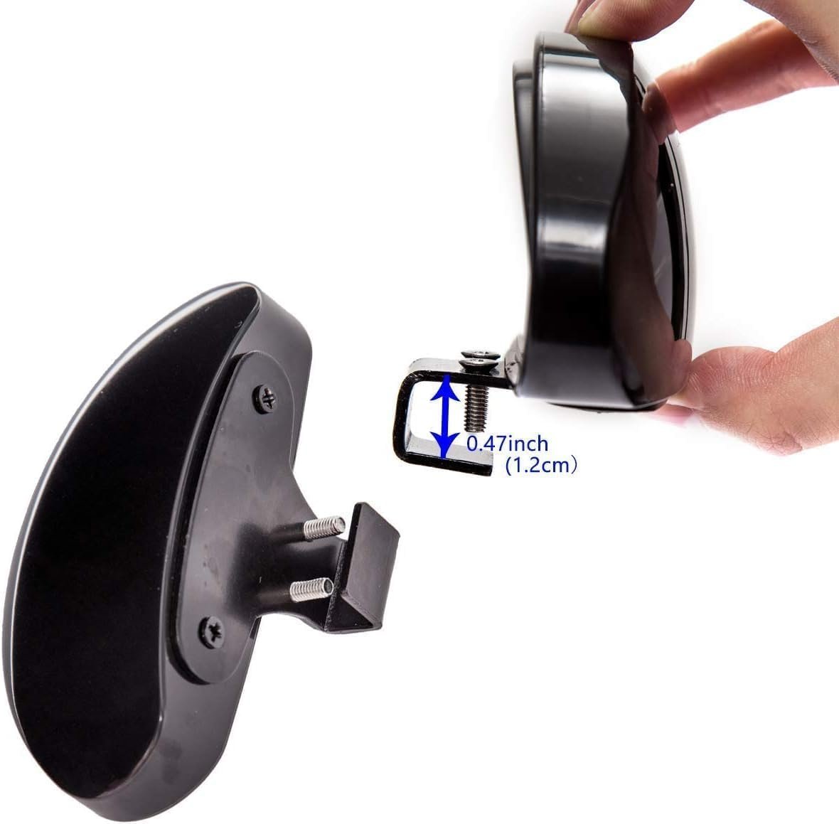 Blind Spot Wide Angle Mirror for Car – Clear View Side Mirrors for Safety