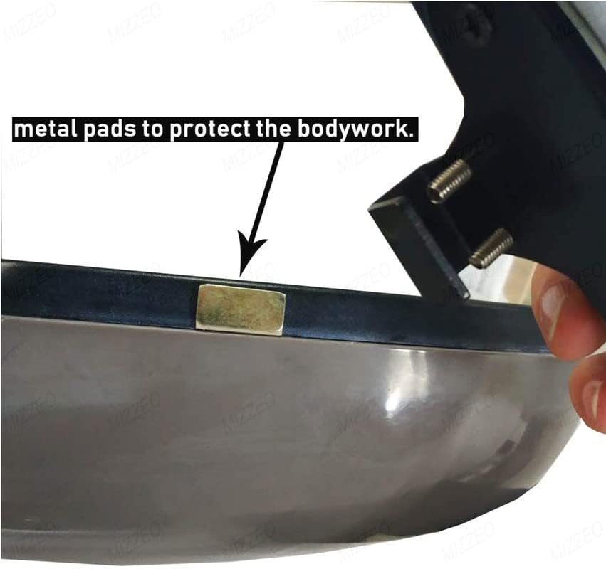 Blind Spot Wide Angle Mirror for Car – Clear View Side Mirrors for Safety