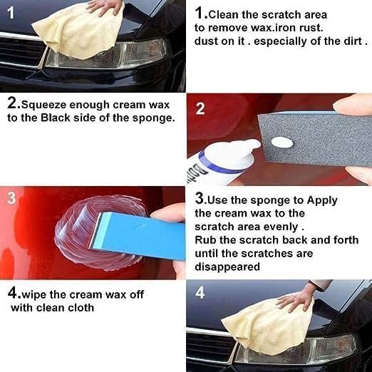 Car Scratches Repair Kit – Complete DIY Scratch Remover Kit for Car Paint Restoration