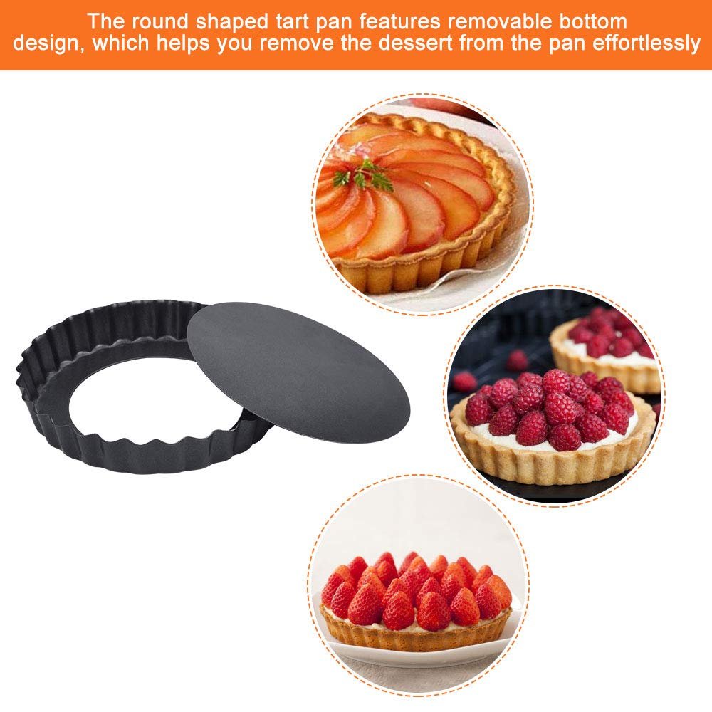 Pizza Pie Pans – Set of 2 Non-Stick Pizza Baking Pans for Perfect Pizza Every Time