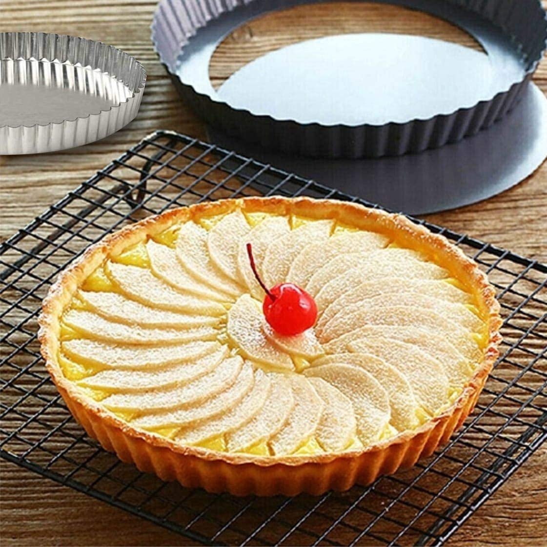 Pizza Pie Pans – Set of 2 Non-Stick Pizza Baking Pans for Perfect Pizza Every Time