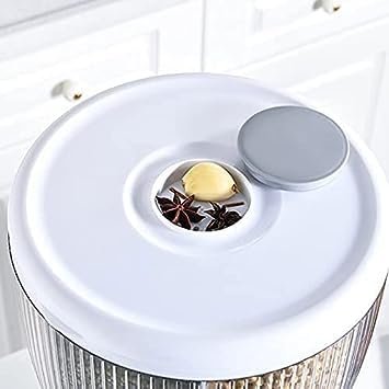 4 in 1 Airtight Cereal Rice Dispensers – Convenient and Durable Food Storage Containers for Kitchen