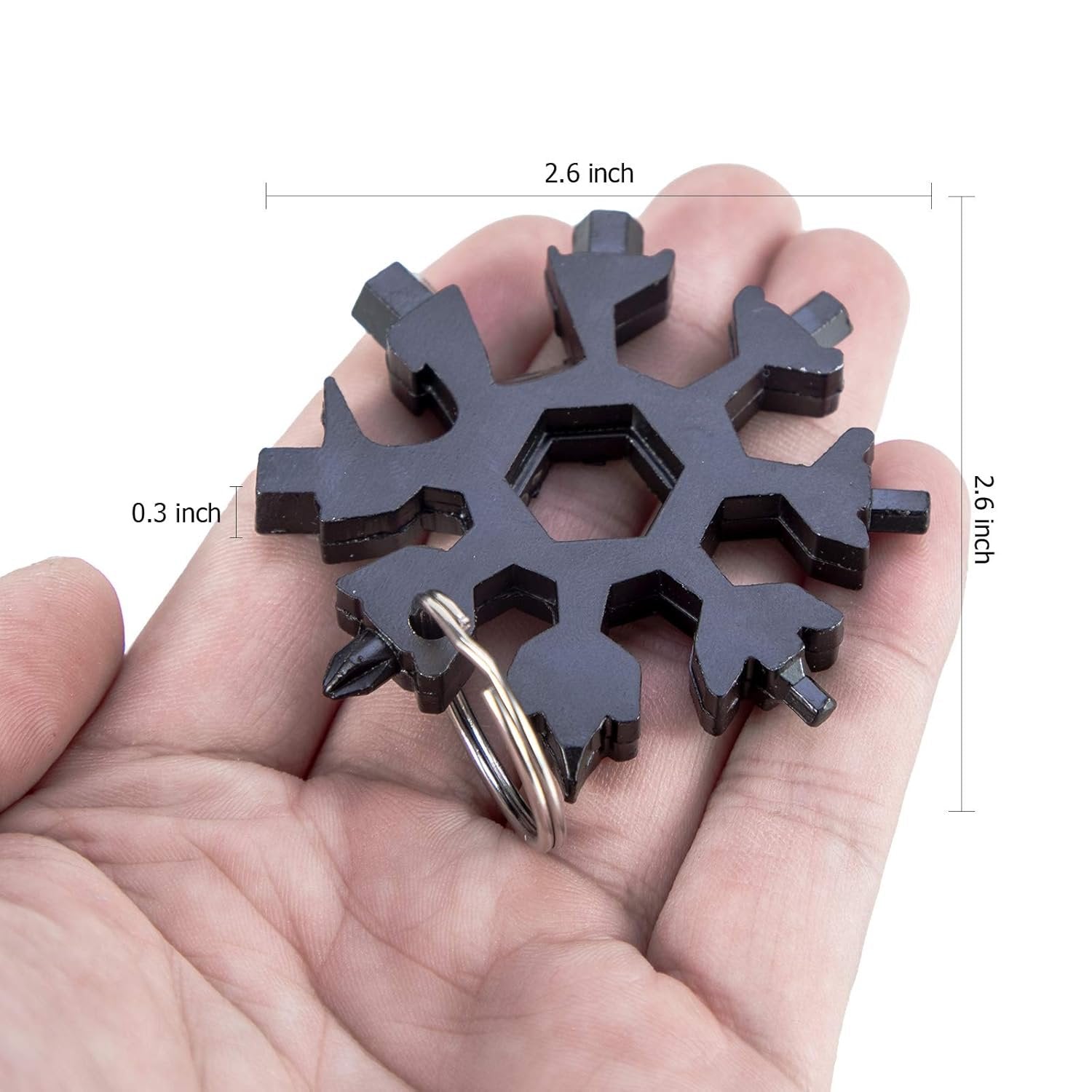 18 In 1 Snowflake Screwdriver Multi Tool – Compact and Versatile Tool for All DIY Projects