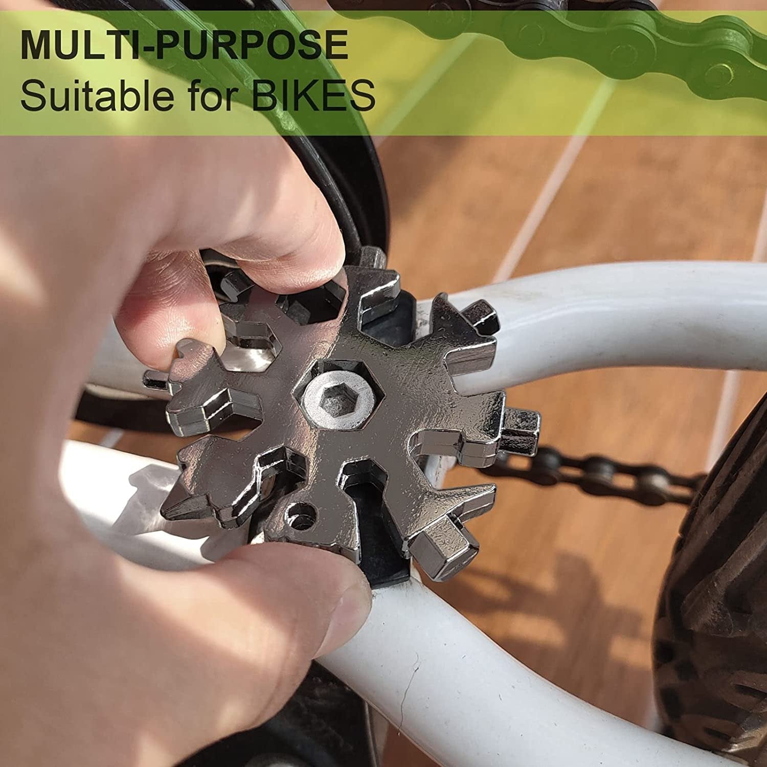 18 In 1 Snowflake Screwdriver Multi Tool – Compact and Versatile Tool for All DIY Projects