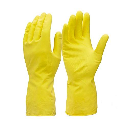 Rubber Hand Gloves – Flexible and Durable Gloves for Household Cleaning and Protection