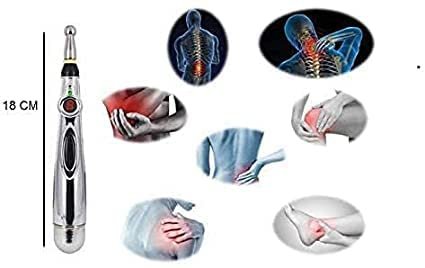 Acupuncture Body Massager Pen ? Electric Meridian Energy Pulse Pen for Pain Relief & Muscle Relaxation | Non-Invasive Acupressure Therapy Tool