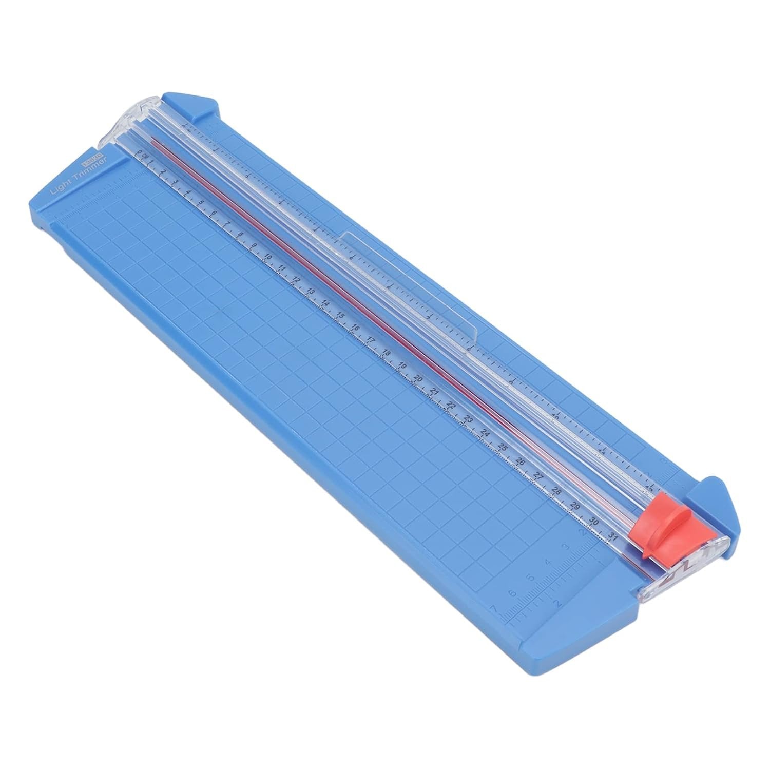 Manual Paper Cutter with Ruler ? Precision Guillotine Trimmer for A4/A5 ? Sharp Blade, Adjustable Guide, Non-Slip Base ? Ideal for Office, School, Craft, and Home Use