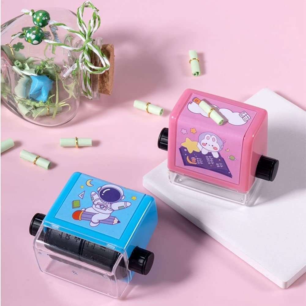 Plus Addition Rolling Stamp ? Identity Theft Protection Roller ? Confidential Data Masking for Documents, Mail, Labels ? Easy-to-Use, Mess-Free, Refillable, Non-Toxic