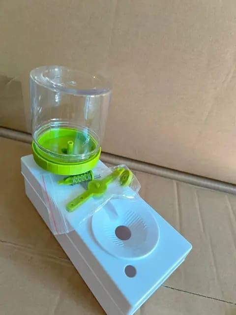 Water Recycling Paint Brush Cleaner ? Eco-Friendly Brush Rinsing System ? Dual Tank Design for Clean and Dirty Water ? Reusable, Mess-Free ? Perfect for Watercolor, Acrylic, and Oil Paint