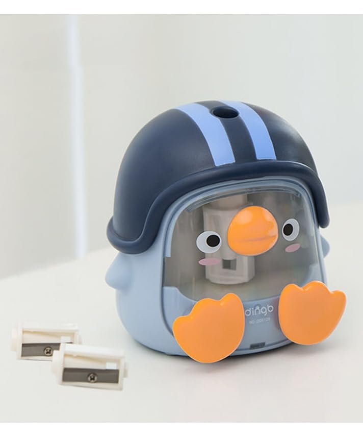 Electric Automatic Pencil Sharpener for Kids ? Safe, Fast, and Easy to Use ? Ideal for School, Home, and Art ? Non-Slip Base, Automatic Stop, Battery Operated ? Perfect for Young Learners