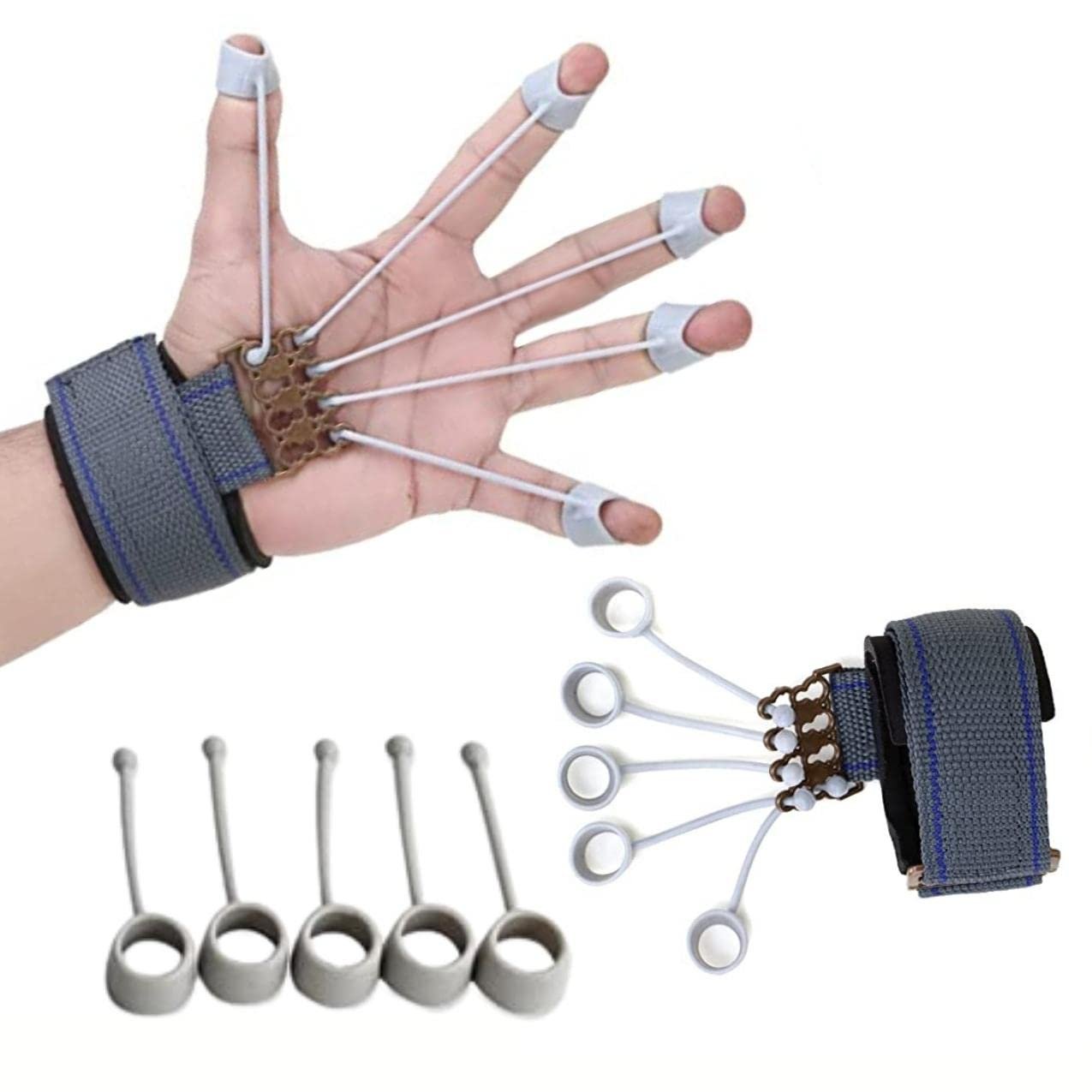 Forearm Exerciser Finger Grip Strengthener | Portable Hand Strengthener | Ideal for Improving Grip, Wrist, and Forearm Muscle Health