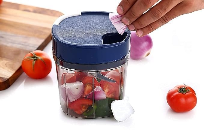 1000ml Handy Quick Chopper | Large Capacity Manual Vegetable & Fruit Chopper | Efficient, Easy-to-Use Kitchen Tool for Fast Prep