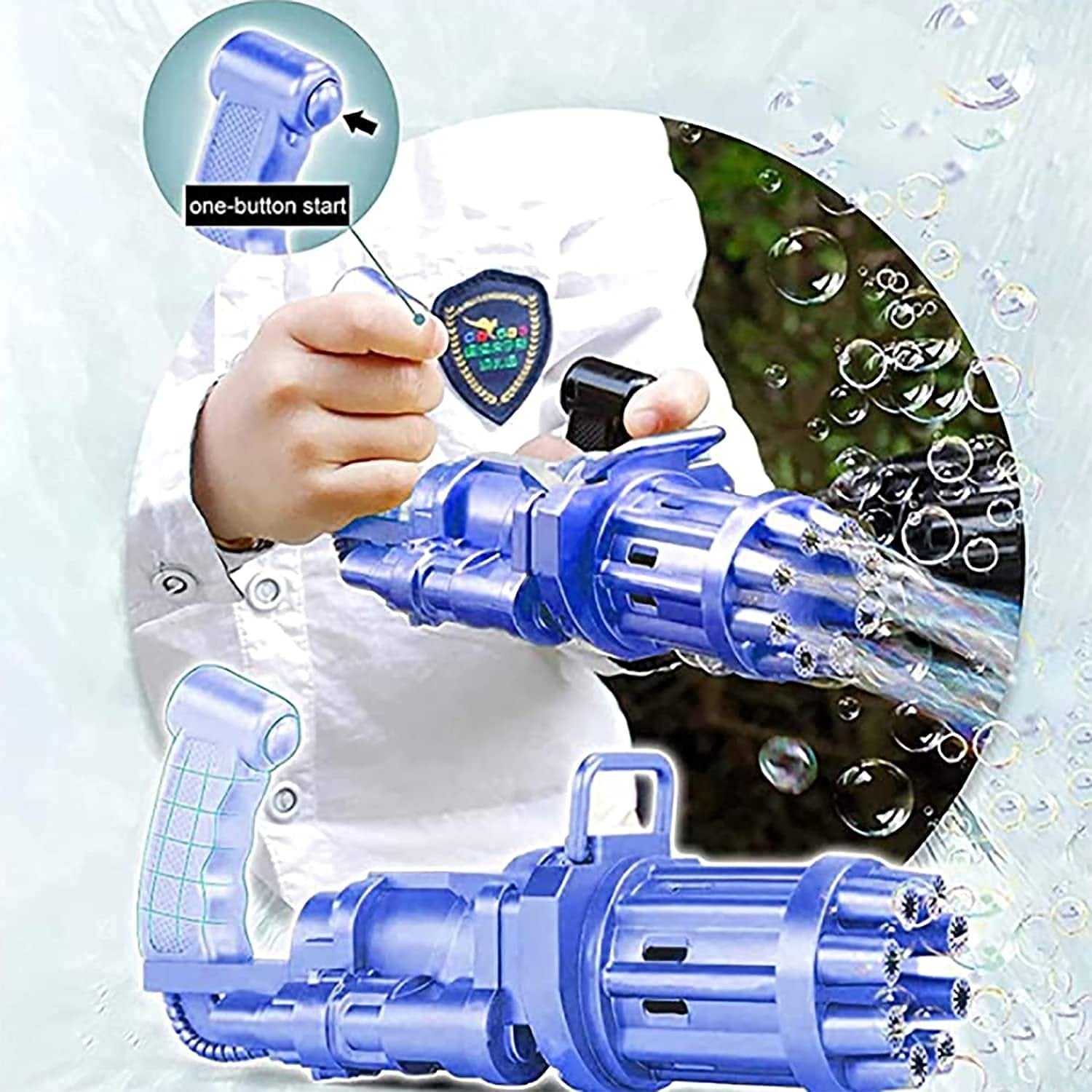 Electric Bubble Gun | Fun & Interactive Bubble Maker | Kids-Friendly, Easy to Use | Perfect for Outdoor & Indoor Fun