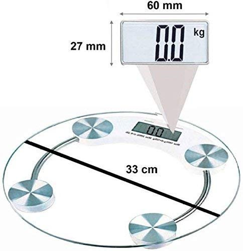 8 MM Weight Scale | Compact & Accurate Digital Scale | Precise Weight Measurement for Home Use | Easy to Store