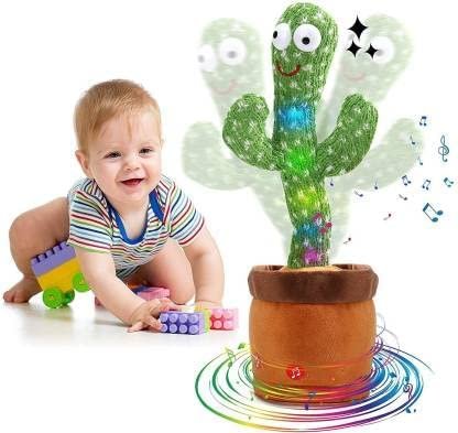 Dancing Cactus Toy | Fun & Interactive Musical Toy | Moves, Sings & Shakes | Perfect for Kids & Decoration