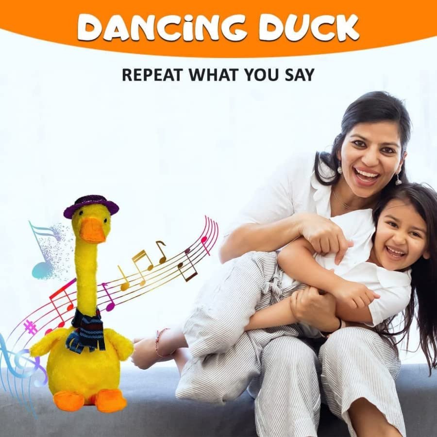 Dancing Duck Toy | Musical & Interactive Toy | Shakes, Dances & Sings | Fun Gift for Kids