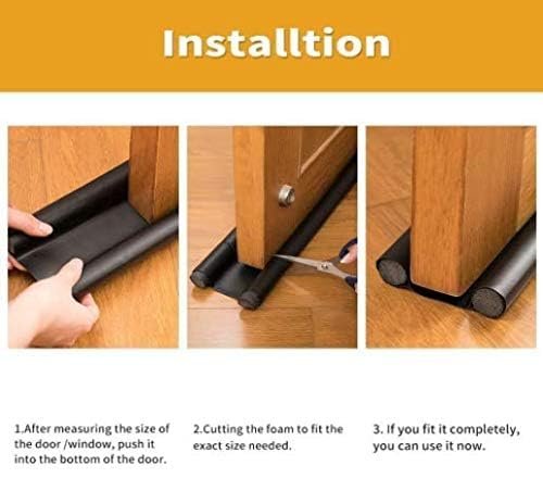 Door Bottom Sealing Guard – Premium Draft Stopper for Doors, Prevents Dust, Dirt, and Noise, Ideal for Home and Office Use