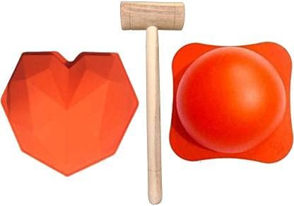 Pinata Cake Mould ? Breakable Heart Chocolate Mold for Surprise Cakes & Gifts ? Silicone, Non-Stick, Easy to Use & Clean