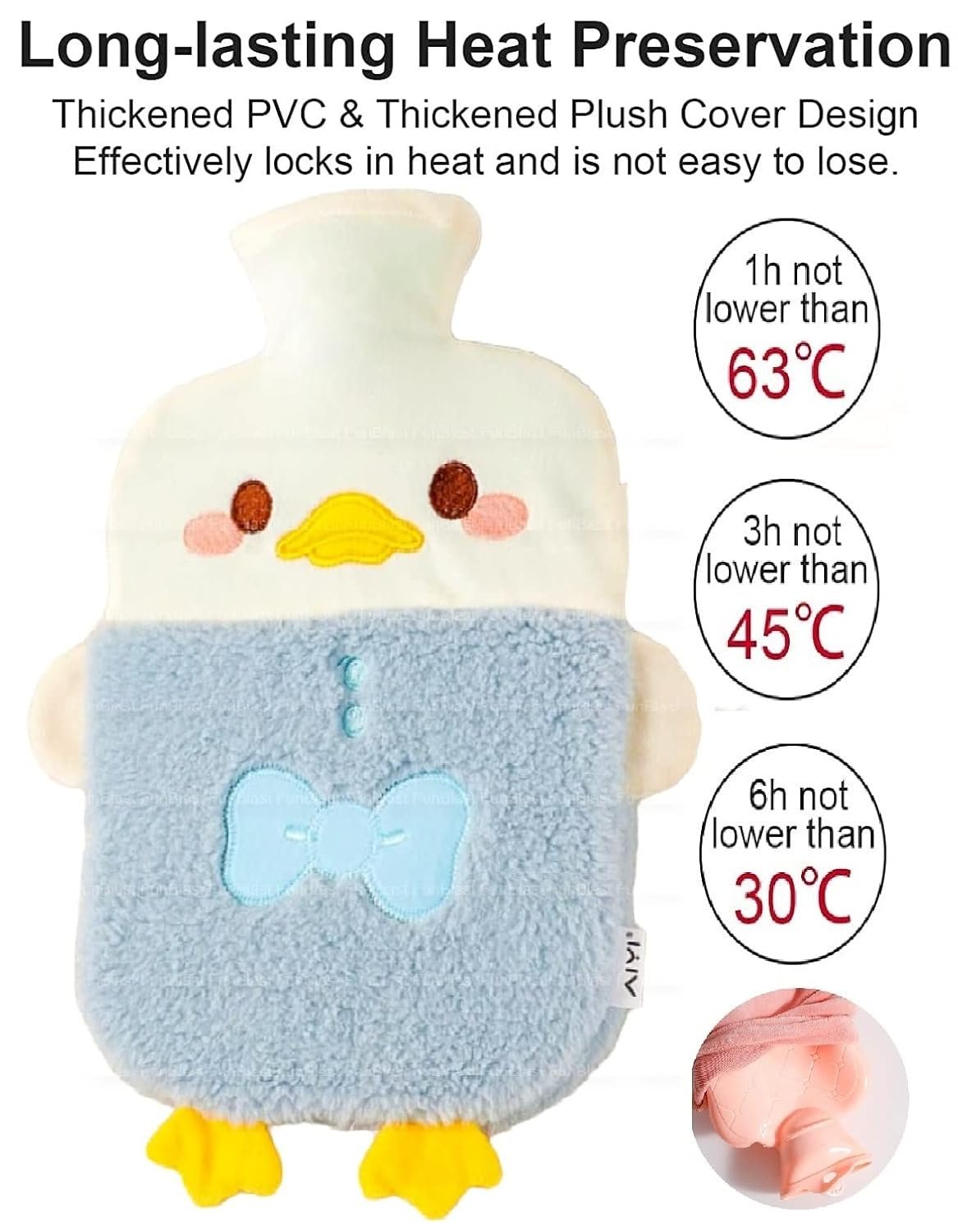 Mini Cotton Hot Water Bag ? Portable, Reusable Heat Pack for Pain Relief, Relaxation, and Warmth ? Ideal for Cold Nights
