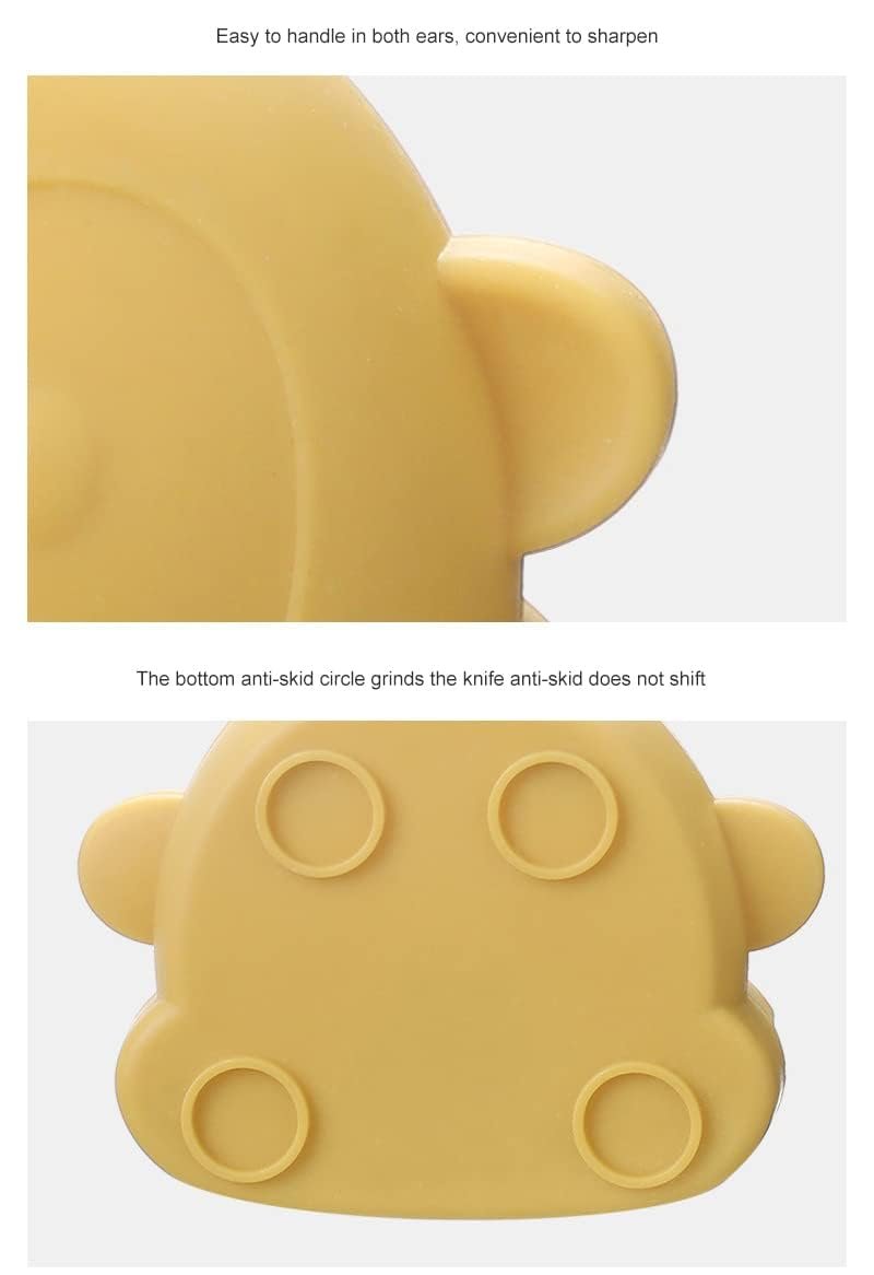 Cartoon-Shaped Knife Sharpener ? Fun, Easy-to-Use Knife Sharpening Tool for Kitchen, Office, & Gifts
