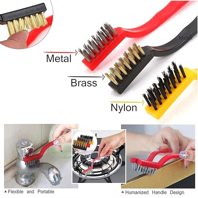 Wire Brush ? Heavy Duty Cleaning Brush for Rust, Paint, and Surface Cleaning